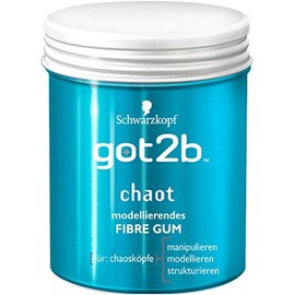 Schwarzkopf Got2b Chaot Fibre Gum Gel Pack of 3 x 100 ml