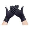 UniSeal Guantes Descartables Uniseal Flexvinyl Color Negro Grande