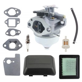 ANTO 16100-Z0Y-853 Carburetor for Honda GCV190 GCV190LA GCV190A Engine HRX217 HRB217 Lawn Mower Pressure Washer with Air Filter Cleaner Cover kit