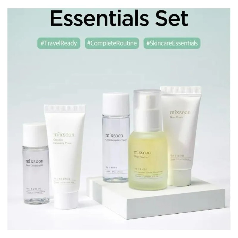 Mixsoon Kit De Viaje Pure Glow Essentials Set 5 Piezas