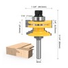 APlus 8 mm Miter Gluing Milling Cutter, Router Lock Miter