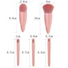 Juego de 5 Brochas de Maquillaje Profesional, Incluye Brocha para