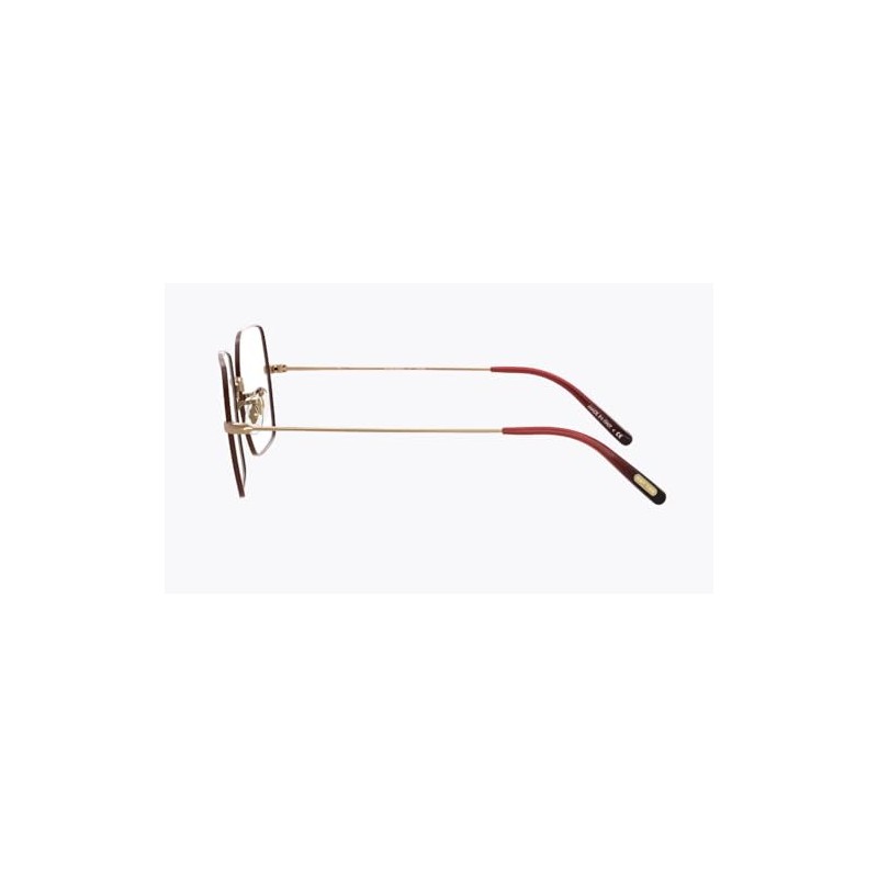 Oliver Peoples 0OV1279 Justyna 5037 Rose Gold/Burgundy Women's Eyeglasses