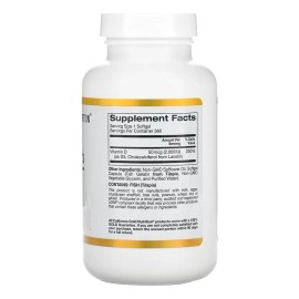 Vitamina D3, 2000 UI, 50 mcg, 360 cápsulas blandas importadas