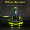 Nixie Tube Clock, 1.54 Inch IPS LCD Screen Weather Display