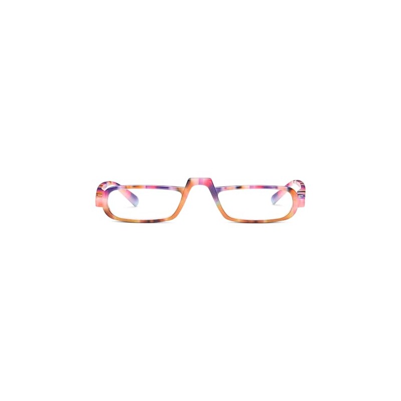 Peepers by PeeperSpecs Women's Fruit Stripe Gum Rectangle Reading Glasses,