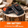SENIX Chainsaw Cordless, 20V 10" Battery Chainsaw, Brushless Chain Saw,