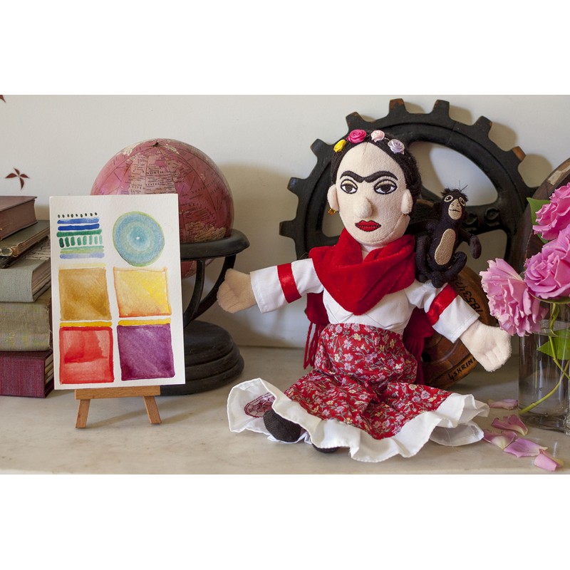 The Unemployed Philosophers Guild Frida Kahlo Doll - 12" Soft
