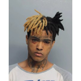 XXXtentacion RAPPER MUGSHOT 2016 ENHANCED 11X14 PHOTO