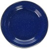 GSI enamel plate blue dishes