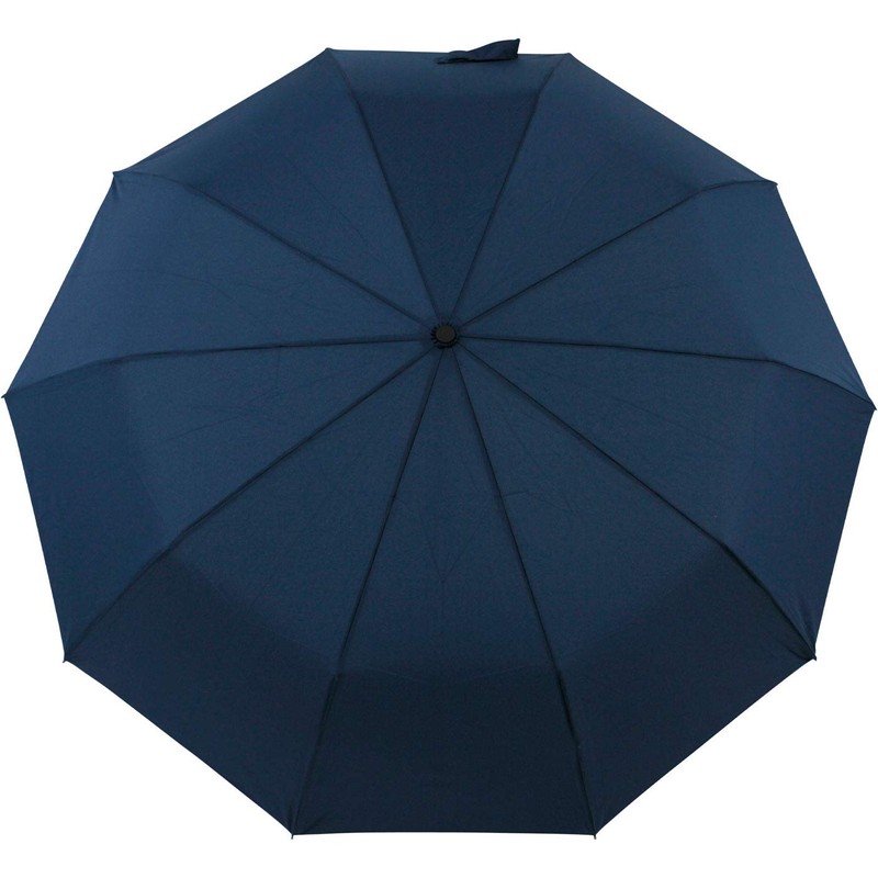 iX-brella Men's Pocket Umbrella Open-Close Automatic Round Hook Handle, Carbon
