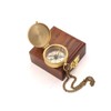 Be Strong And Courageous, Joshua 1:9, Solid Brass Directional Engraved