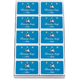 Cow Brand Soap, Set of 10 Bars, 3.0 oz (85 g) Per Bar, Blue Box