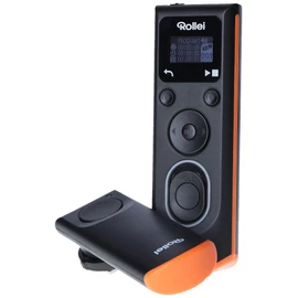 Rollei Wireless Remote Shutter Release for Nikon - Allows Wireless Remote Shutter, Long Bark Lights, Burst Image and Time Interval Recording of Your (Manufacturer) DSLM/DSLR Camera, LCD Display