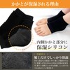 かかとケア 靴下 かかと保湿 2足組 ソックス 履くだけでかかとツルツル ひび割れ対策 男女兼用 フリーサイズ NOA