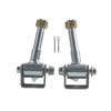 REBEKAMODS Go Kart Steering Spindle Bracket Set, Spindle Set Cart