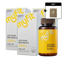 네이처스비타민샵 (동국제약)마이핏 오리진 ORIGIN 면역 비타민C (60정) 3박스 / 네이처스비타민샵 (동국제약)마이핏 오리진 ORIGIN 면역 비타민C (60정) 3박스