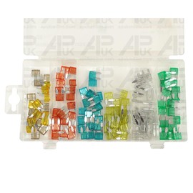120pc Assorted Mini Blade fuses Replacement for JCB Ford New Holland Massey Ferguson Tractor