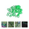 BESPORTBLE Pack of 100 Tent Stakes Ring Plastic Lights Peg