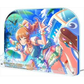 Seasonal Plants Idolmaster Cinderella Girls Big Acrylic Table Clock Kirari Moroboshi Hapihapi Wandarando + Ver. Approx. H 7.5 x W 10.2 inches (190 x 260 mm), Acrylic