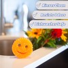 Scrub Daddy Colour Smiley Sponge, Cleaning Sponges, Texture Change, Scratch-Free