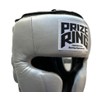 PRIZE RING "Professional SX" Lightweight Headgear, Grey Silver/Black (L)