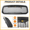 DIBON AUTO Front Honeycomb Grill for Dodge Ram 1500 2013-2018