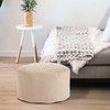 Howard Elliott Ottoman Foot Pouf Bella, Sand