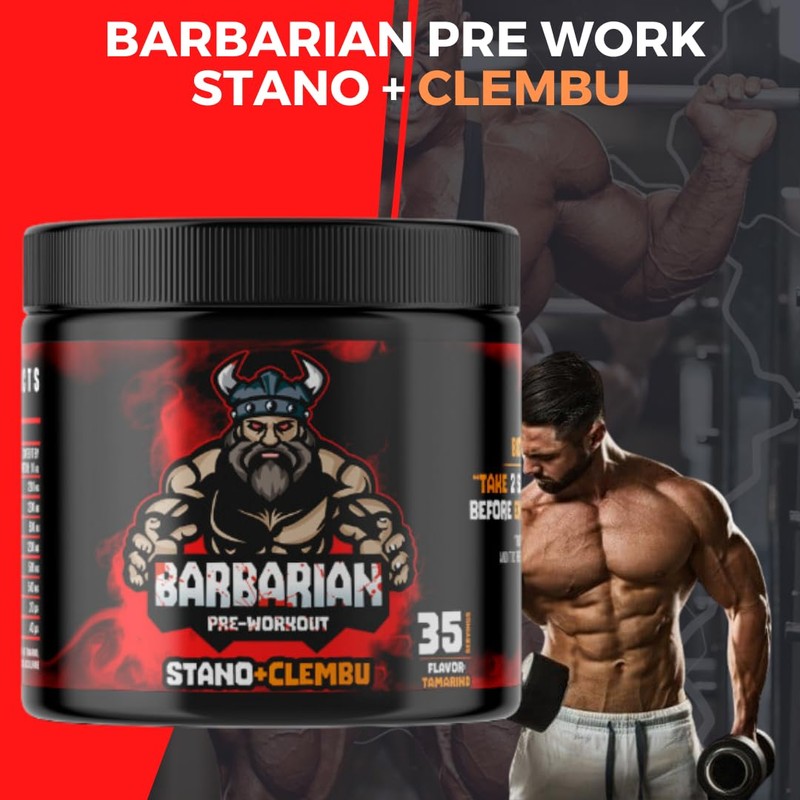 BIOTECKPHARMA | Pre entreno Barbarian de 350 gr rinde 35