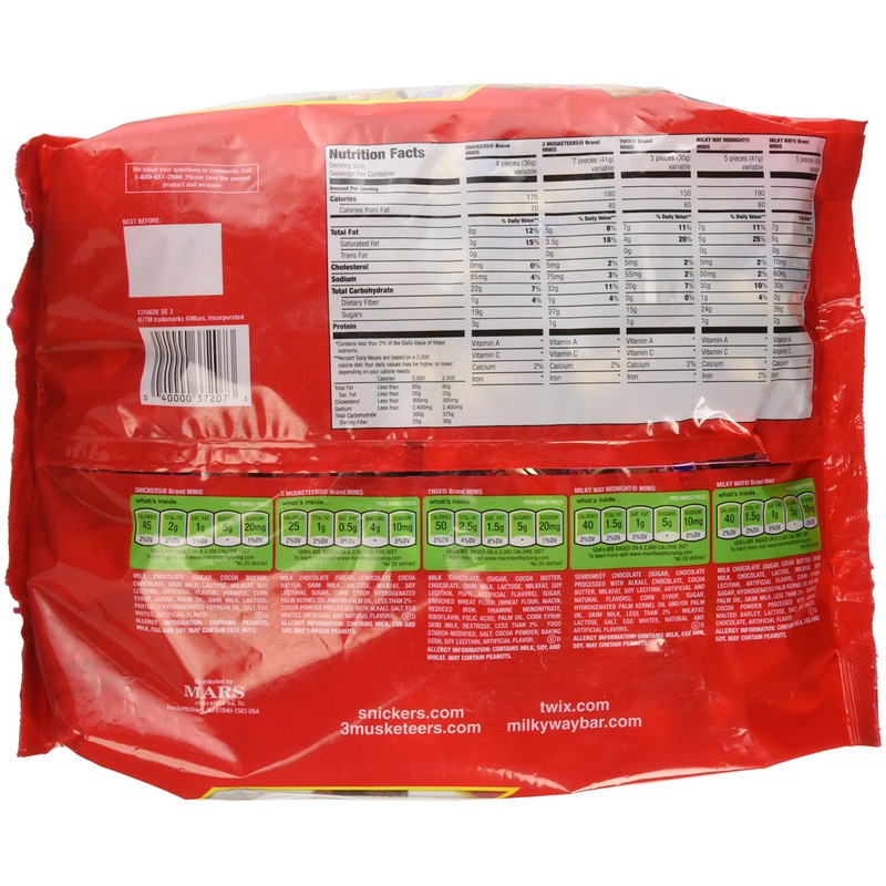 Mars Chocolate Favorites Assorted Bulk Packs, Variety, 62.6 oz. (220-00016)