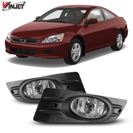Winjet OEM Series for [2006-2007 Honda Accord Coupe] Driving Fog Lights + Switch + Wiring Kit