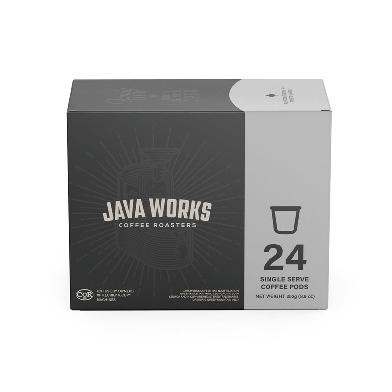 Java Works Coffee - Canadian Maple Flavoured Coffee Single Serve
