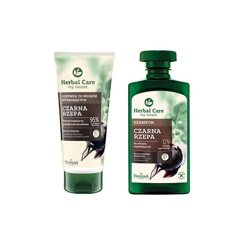 FARMONA Herbal Care: BLACK RADISH Shampoo (330 ml) & BLACK