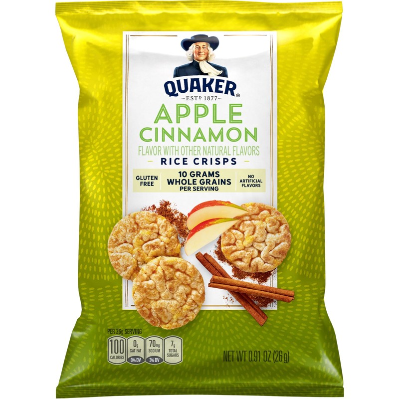 Quaker Rice Crisps, 4 Flavor Sweet and Savory Variety Mix,