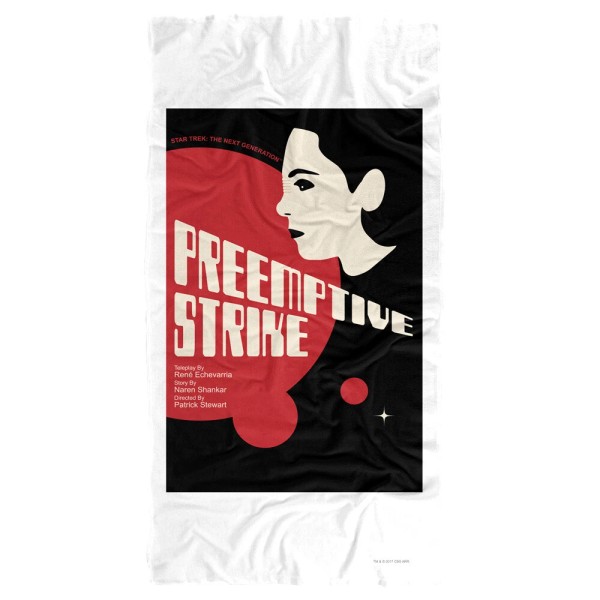 Star Trek Beach Towel, 30"x60" TNG Season 7 Episode 24
