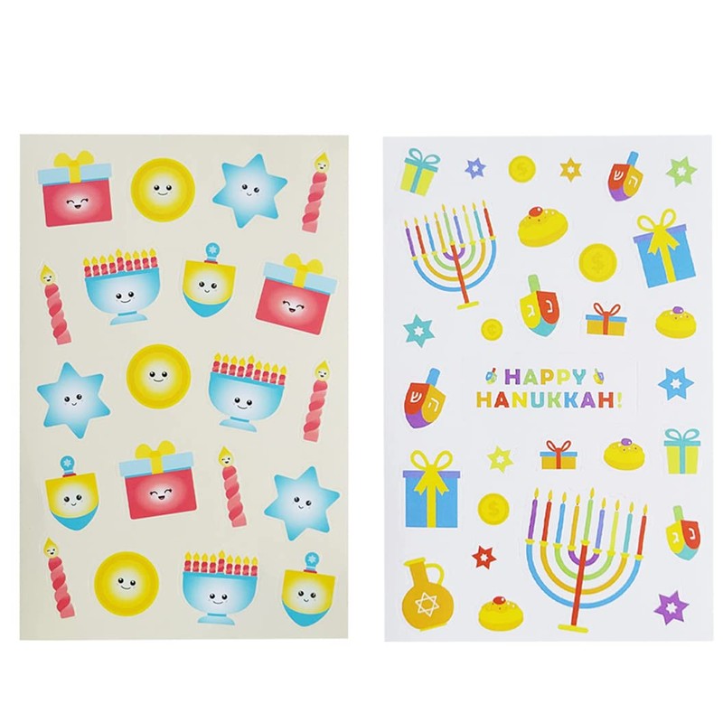 Hanukkah Stickers 6000-Pack Sticker Pieces (Complete Sticker Set (117 Sheets))