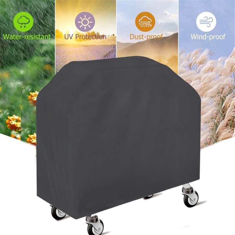 ANFTOP Grill Cover, Rain Proof 210D BBQ Cover, Protective Cover,