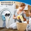 ASelected 8 Pack Microfiber Mop Pads Replacement for Floor Mop,Reusable