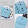 Folio Folder File Organiser 12 Compartments Document Folder with Label