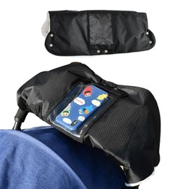 Pram Hand Warmer, Gloves Pram, Hand Muff for Prams, Warmer, Waterproof Pram Muff, Soft Hand Warmer with Fluffy Lining for Buggies