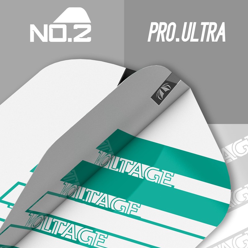 Target Rob Cross No.2 White Pro Ultra Dart Flights -