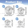 Brand: Dhieong 5 Pcs Ultrasonic Cleaner Baskets, Small Parts Jewelry
