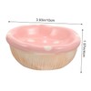 COLLBATH Ceramic Pet Bowl for Guinea Pig Hamster Rabbit Pet