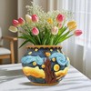 BJVF Starry Night Flower Pot – Fancy Theme Planter for