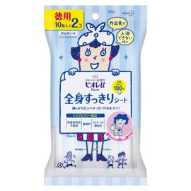 Biore U Full Body Clean Sheet 10 Sheets x 2 Set