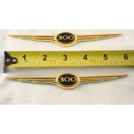 AGW FOR CHRYSLER 300 24 KT GOLD PLATED MINI WINGS-SET OF 2 PCS