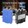Bi-directional TV Amplifier 2 Inputs TV Antenna Signal Booster with