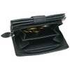 Money Maker Women's Leather Wallet Handy Folding Purse with Multiple