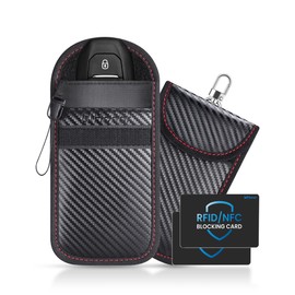 Rfid Key Fob Protector, Faraday Pouch for Car Keys, Anti-Theft Faraday Bags for Key Fob, Key Fob Signal Blocker for Car Security