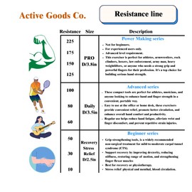 ActiveGoodsCo Hand & Forearm Exerciser - Single ring or Set, Resistance 10-200Lb, Diameter 2.5-3,5in. Visit to see more options (Single120Lb-3.5in Beige)